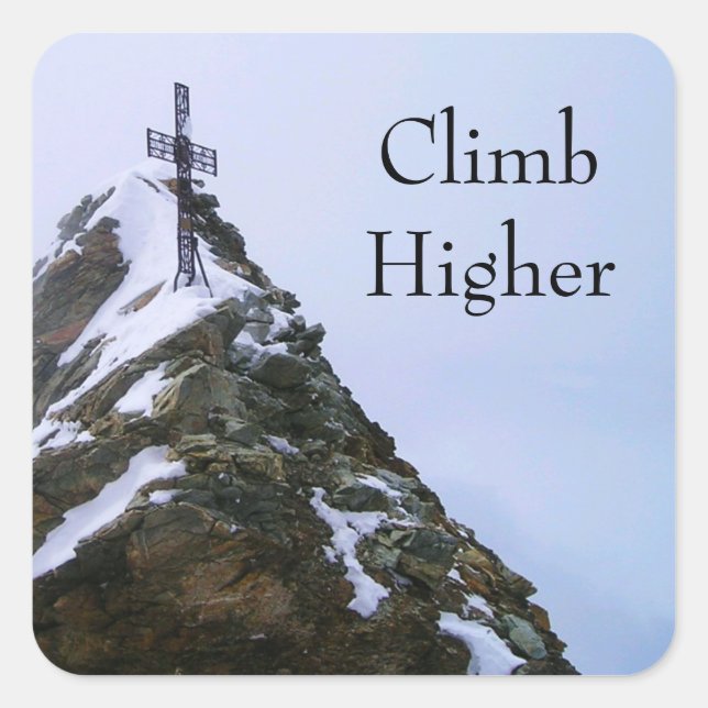 Matterhorn Summit Cross Stickers (Front)