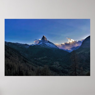 Matterhorn Sunset Poster