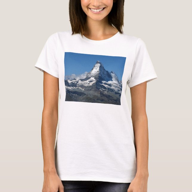 Matterhorn Swiss Alps Women's Basic T-Shirt (Front)