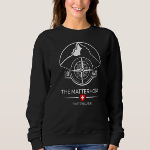 Matterhorn Switzerland Swiss Alps Switzerland Moun Sweatshirt