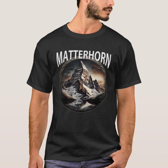 Matterhorn Zermatt Switzerland Alps  1 T-Shirt (Front)