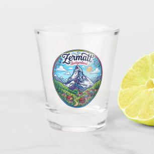 Matterhorn, Zermatt Switzerland Shot Glass