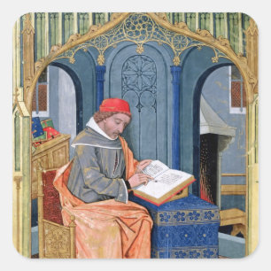 Matthaeus Platearius Square Sticker