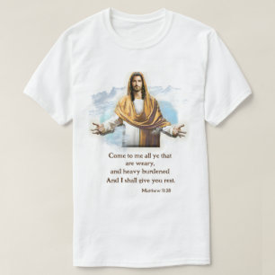 Matthew 11:28 T-Shirt