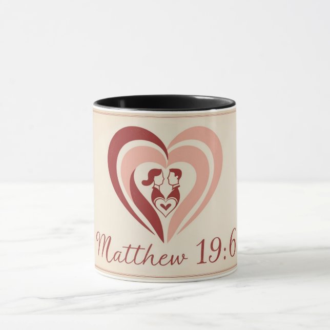 Matthew 19:6 Mug (Center)