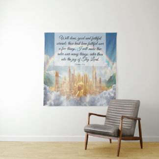 Matthew 25:21  tapestry