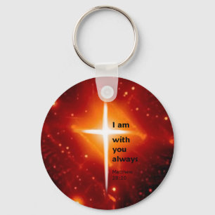 Matthew 28:20 key ring