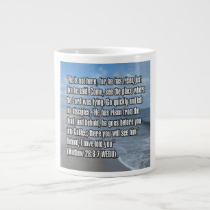 Matthew 28:6–7 WEBU Mug