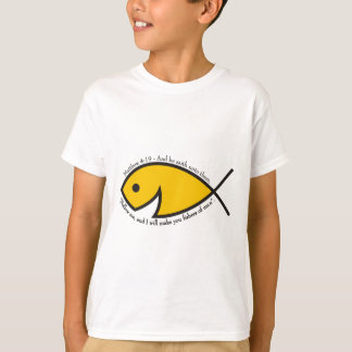 Matthew 4:19 Fishers Of Men Youth T-Shirt