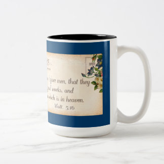 Matthew 5:16 mug