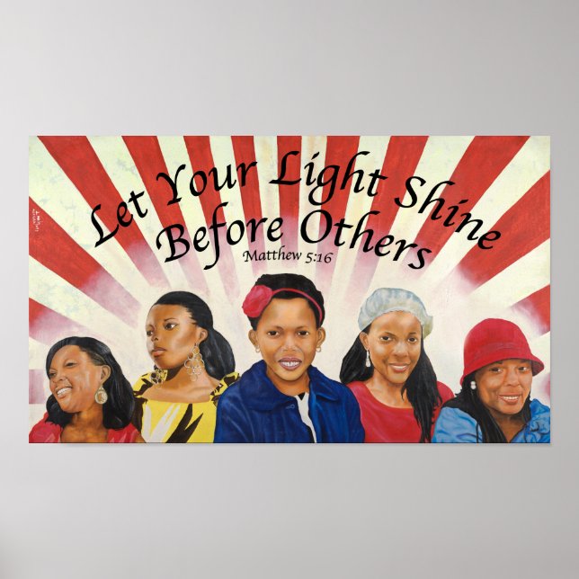 Matthew 5:16 poster (Front)