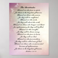 Matthew 5:3-10 Beatitudes Sermon on the Mount