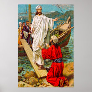 Matthew 8:28-34 Set Free from Demons Poster