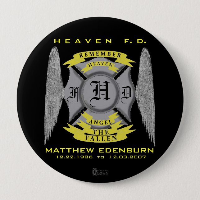 MATTHEW EDENBURN MEMORIAL PIN (Front)