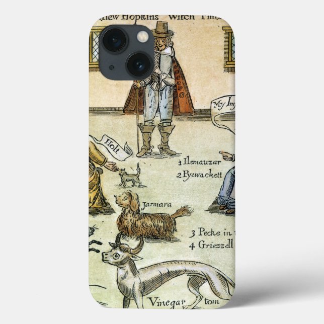 Matthew Hopkins (D 1647) Case-Mate iPhone Case (Back)