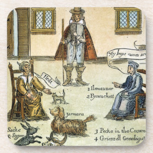 Matthew Hopkins (D 1647) Coaster