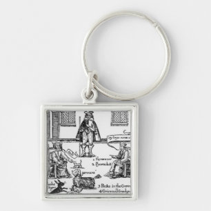 Matthew Hopkins, the Witchfinder General Key Ring
