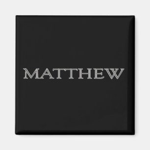 Matthew Personalised Name Magnet