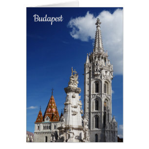 Matthias Church Budapest Card