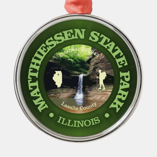 Matthiessen SP Metal Ornament (Front)