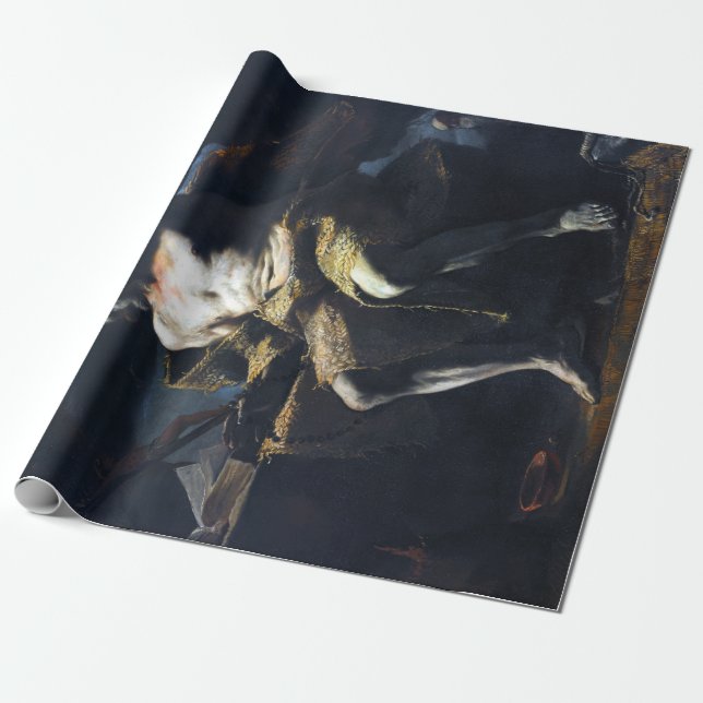 Mattia Preti Saint Paul the Hermit Wrapping Paper (Unrolled)
