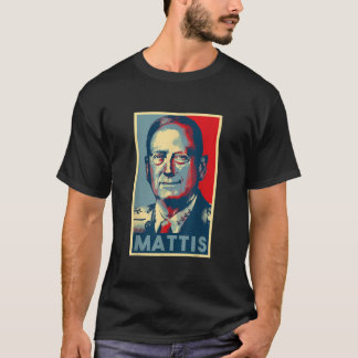 Mattis For President 2020 General Mad Dog Mattis E T-Shirt
