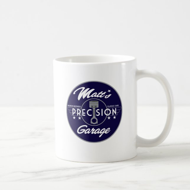 Matt's Precision Garage Standard Logo Coffee Mug (Right)