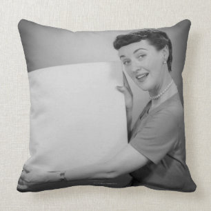 Mature Woman Cushion
