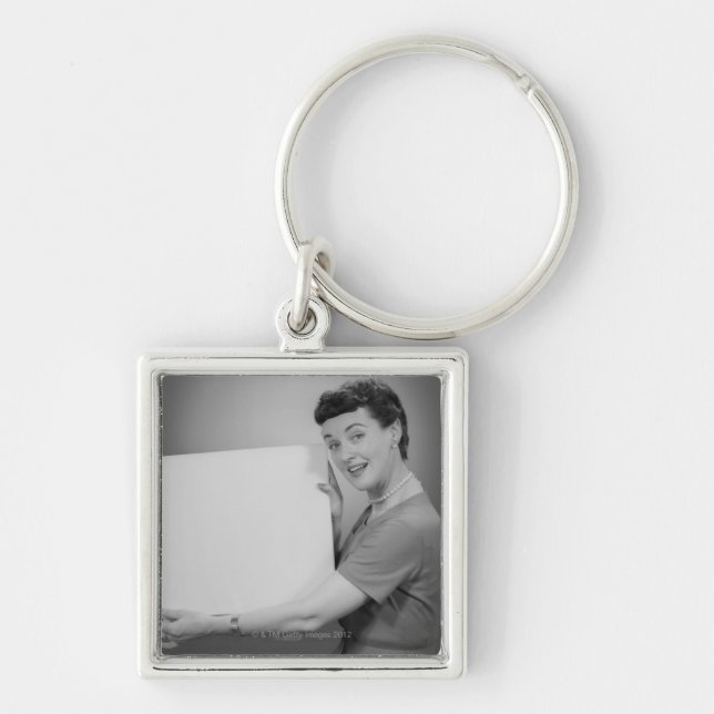 Mature Woman Key Ring (Front)