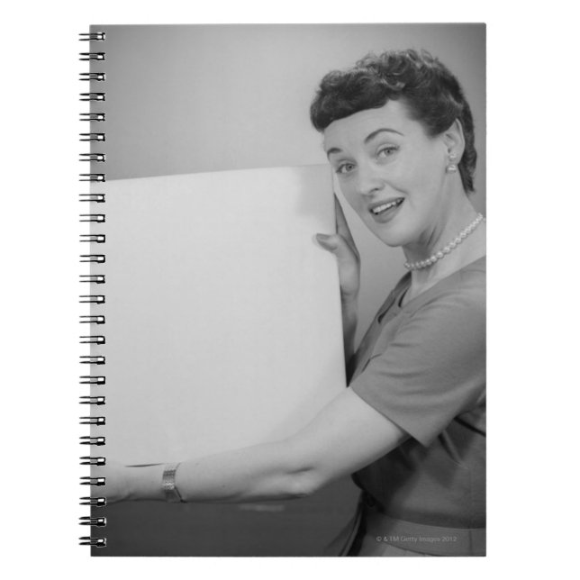 Mature Woman Notebook (Front)
