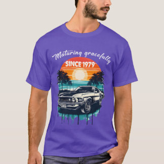 Maturing Gracefully Since 1979 Classic Caree frien T-Shirt