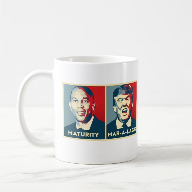 Maturity over Mar-a-Lago Mug (Left)