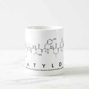 Matylda peptide name mug