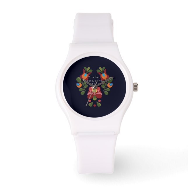 Matyo Flower Arrangement   Watch (Front)
