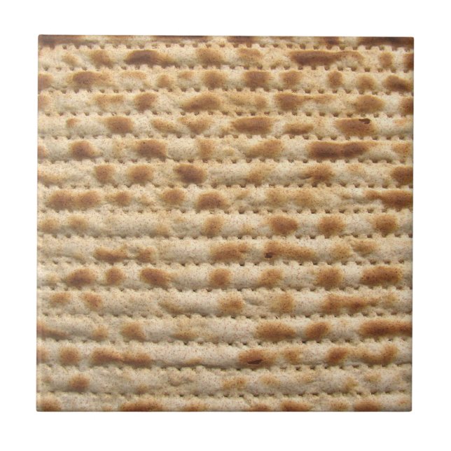 Matzah Ceramic Tile (Front)