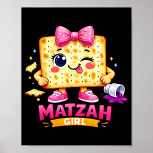 Matzah Girl Afikoman Happy ver Coquette Poster