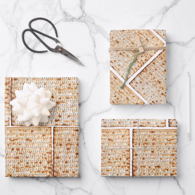 Matzah  wrapping paper sheet (Front)