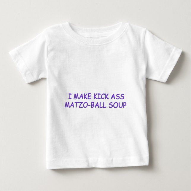 MATZO-BALL MASTER and Passover Pesach Baby T-Shirt (Front)