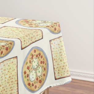 Matzo Ball Soup Matzah Flatbread Passover Cuisine Tablecloth