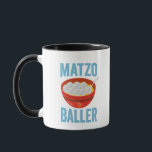 Matzo Baller Funny Golf Hanukkah Holiday Gift Mug<br><div class="desc">funny, hanukkah, jewish, jew, holiday, matzo, golf, birthday, gift, sport, </div>