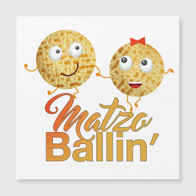 Matzo Ballin'. Passover, Pesach Seder (Front)