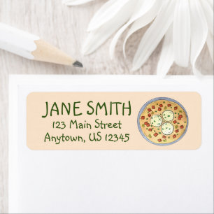 Matzo Matzah Ball Soup Jewish Cuisine Passover Return Address Label