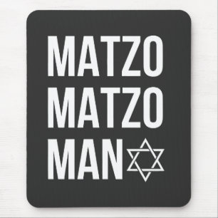 Matzo Matzo Man Jewish Hanukkah Mouse Pad