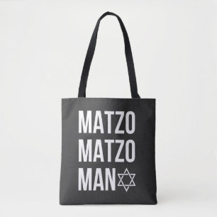 Matzo Matzo Man Jewish Hanukkah Tote Bag