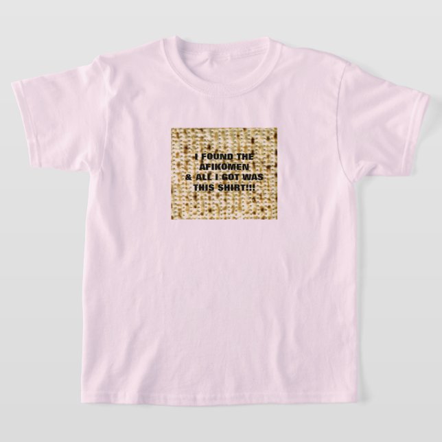 Matzo Passover T-Shirt (Laydown)