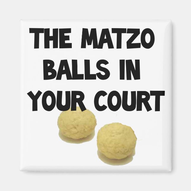 matzoh balls magnet (Front)