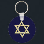 Matzoh Star of David Key Ring<br><div class="desc">Passover matzoh Star of David for the Jewish holidays is adorable for the pesach seder and a fun jewish greeting card,  home decor,  baby apparel or t-shirt for the family.</div>