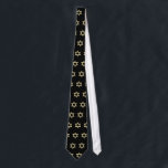 Matzoh Star of David Tie<br><div class="desc">Passover matzoh Star of David for the Jewish holidays is adorable for the pesach seder and a fun jewish greeting card, home decor, baby apparel or t-shirt for the family.</div>