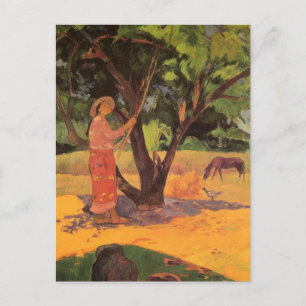 'Mau Taporo' - Paul Gauguin Postcard
