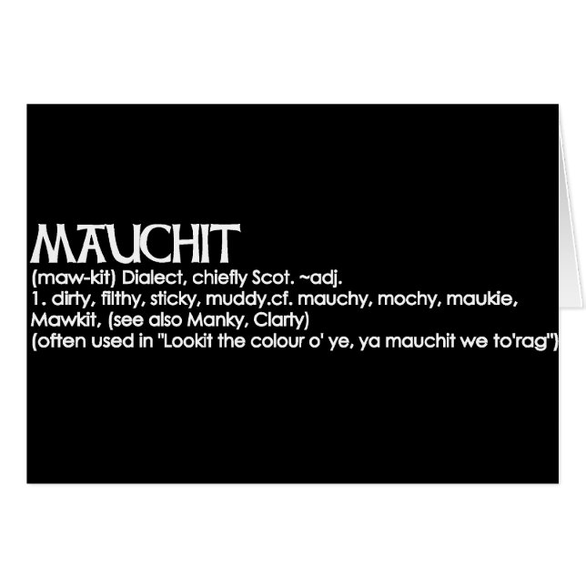 Mauchit (Front Horizontal)